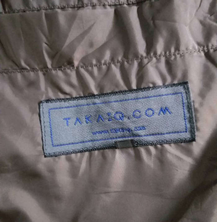 โค้ทขนเป็ด TAKAIQ อก48 ถอดแขนเป็นกั๊กได้