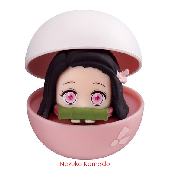 กาชาปองฟิกเกอร์ตัวการ์ตูนดาบพิฆาตอสูร Kimetsu no Yaiba Capsulen