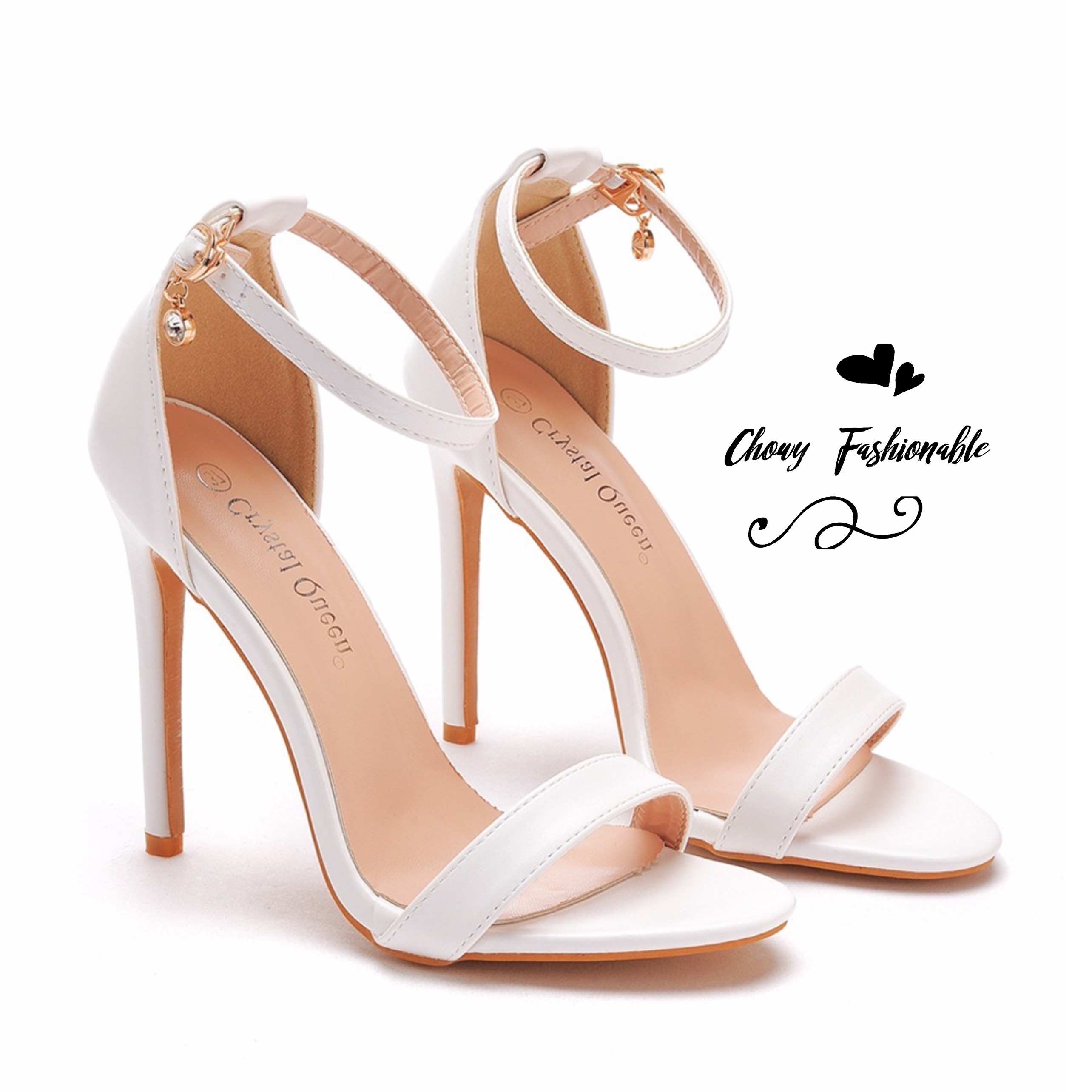 รองเท้าส้นสูงไซส์ใหญ่ 38-46 สูง 4 นิ้ว ส้นสูงนางแบบ ไซส์ใหญ่ KR1099H11