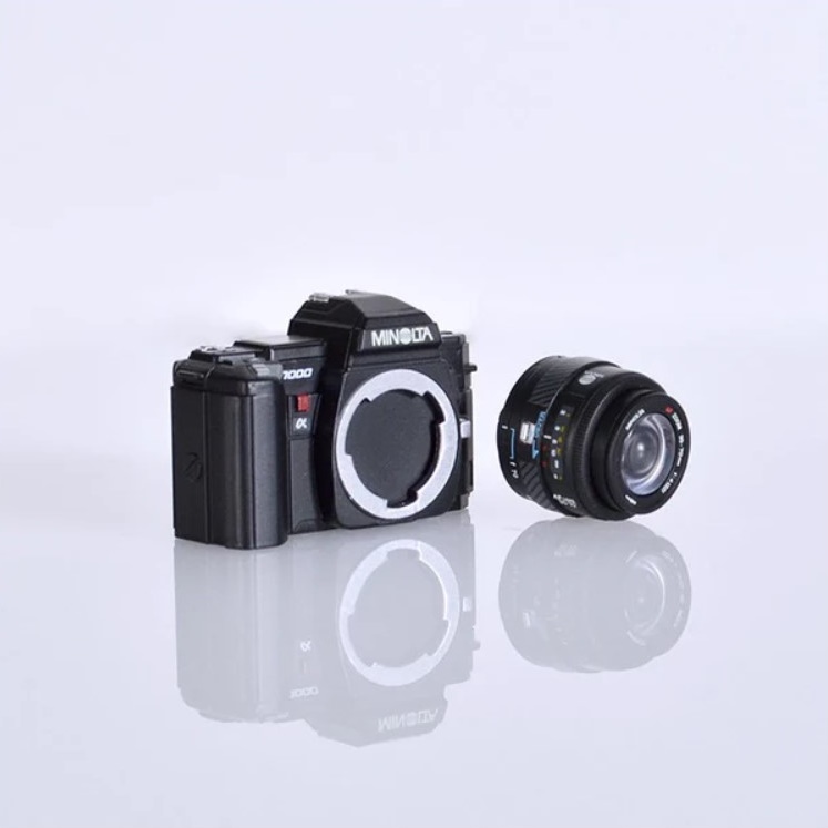 กาชาปองโมเดลกล้อง Konica Minolta Miniature Collection