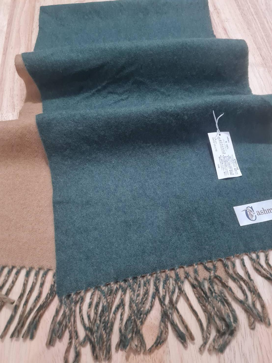 ผ้าพันคอ wool นุ่มเหมือน cashmere (ของใหม่)