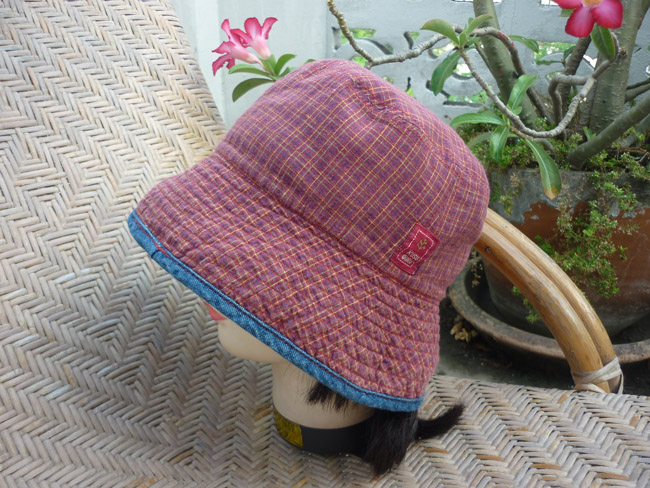 หมวกปีกกว้าง KUSUGURU ใส่ได้ 2 ด้าน น่ารักมาก