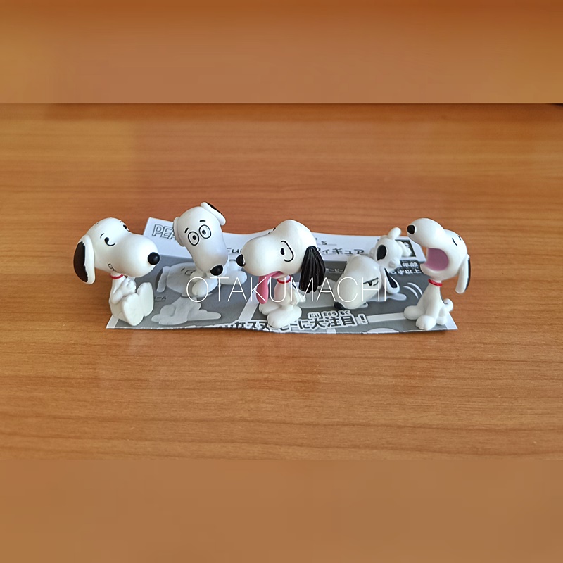กาชาปองสนูปปี้ PEANUTS SNOOPY Funny Face Figures