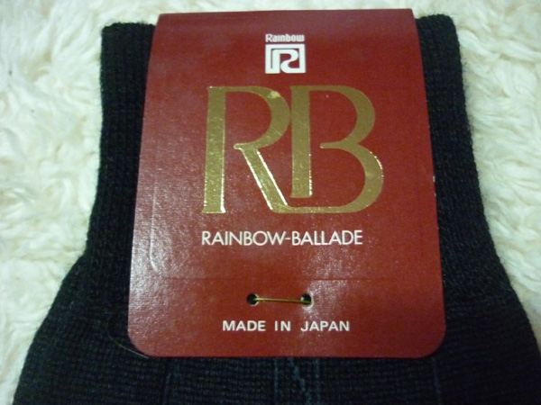 ถุงเท้าผู้ชาย RAINBOW-BALLADE Made in JAPAN
