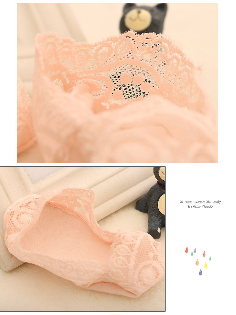 รองเท้าผ้าลูกไม้เด็กอ่อนสไตล์ยุโรป ผ้านิ่มใส่สบาย วัย 3-12 เดือน