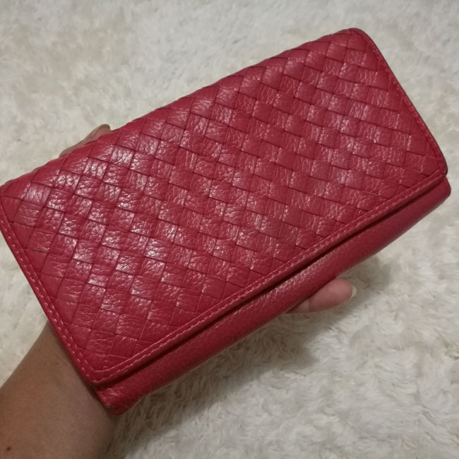 กระเป๋าสตางค์หนังแท้ ช่องเยอะมาก คนสมบัติเยอะคู่ควรค่ะ