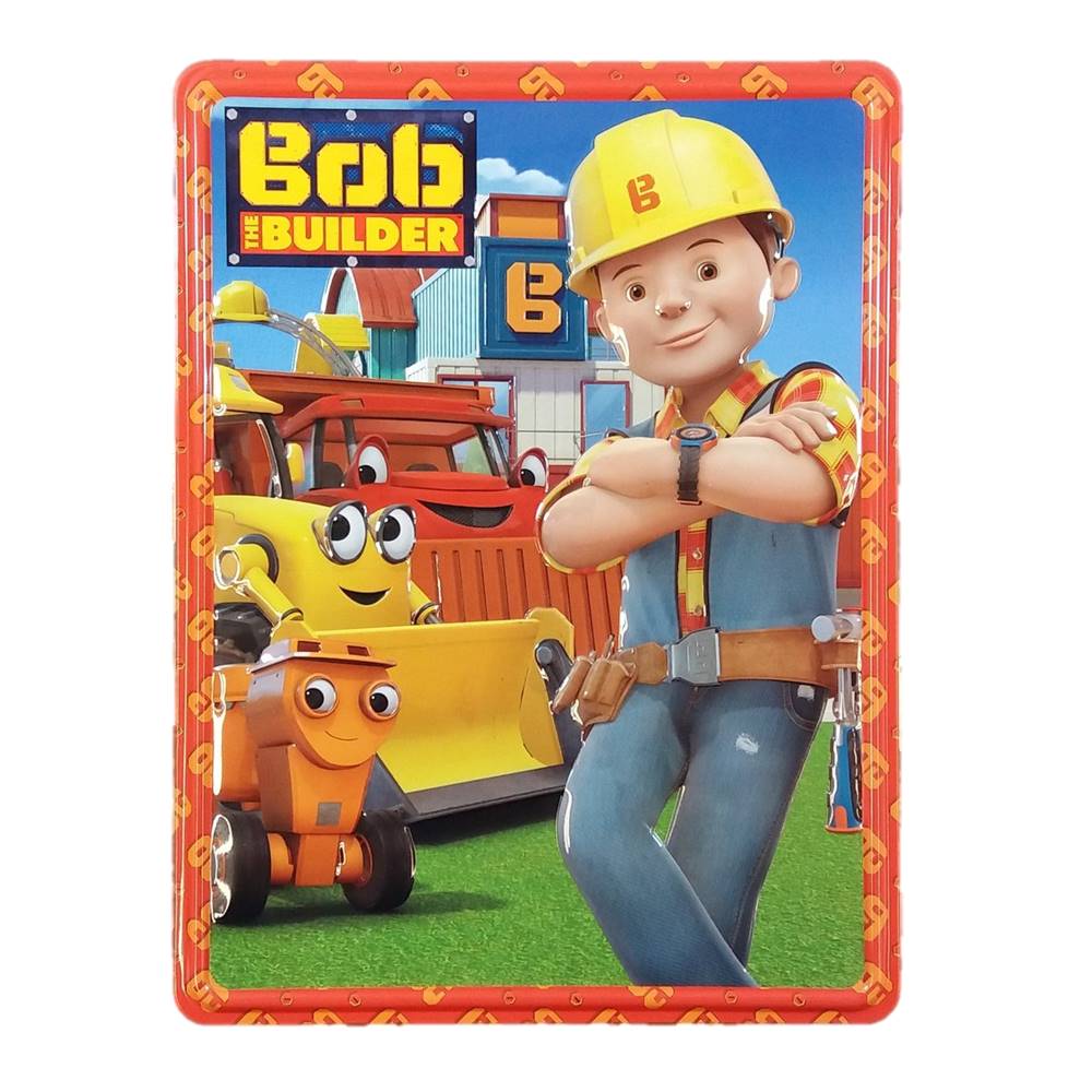 Bob the Builder Collector's Happy Tin : Storybook, Markers, Colouring & Activity Book เซตกล่องกิจกรรม บ๊อบเดอะบิวเดอร์