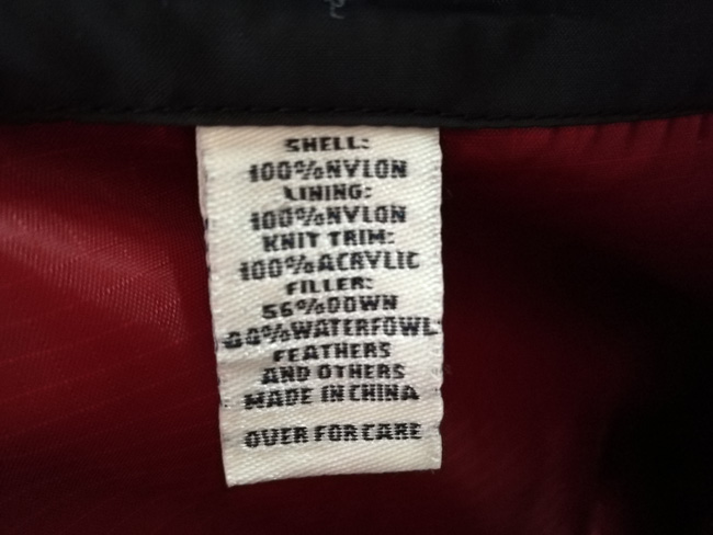 โค้ทขนเป็ด ABERCROMBIE อุ่นติดลบ