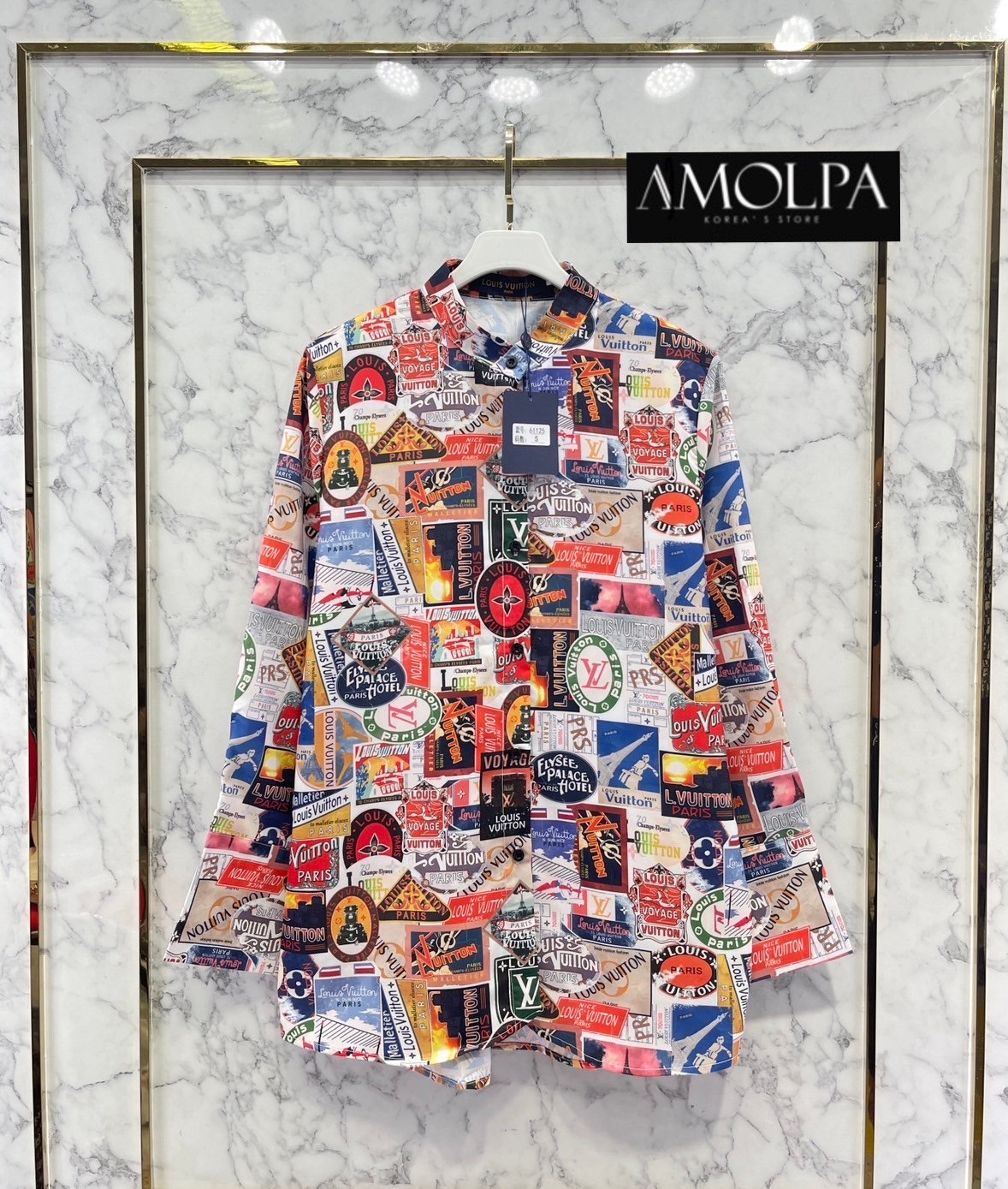 SHIRT LV คอลเลคชั่นใหม่ งานสวยม๊ากกกก ใส่สบาย : สินค้าคุณภาพ (พร้อมส่ง)