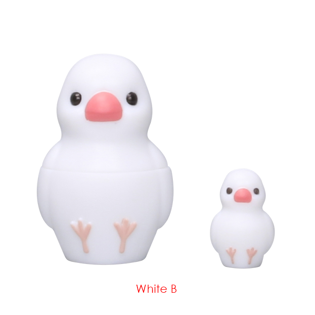 กาชาปองมาสคอทนกแม่ลูกดก Sparrow Matryoshka