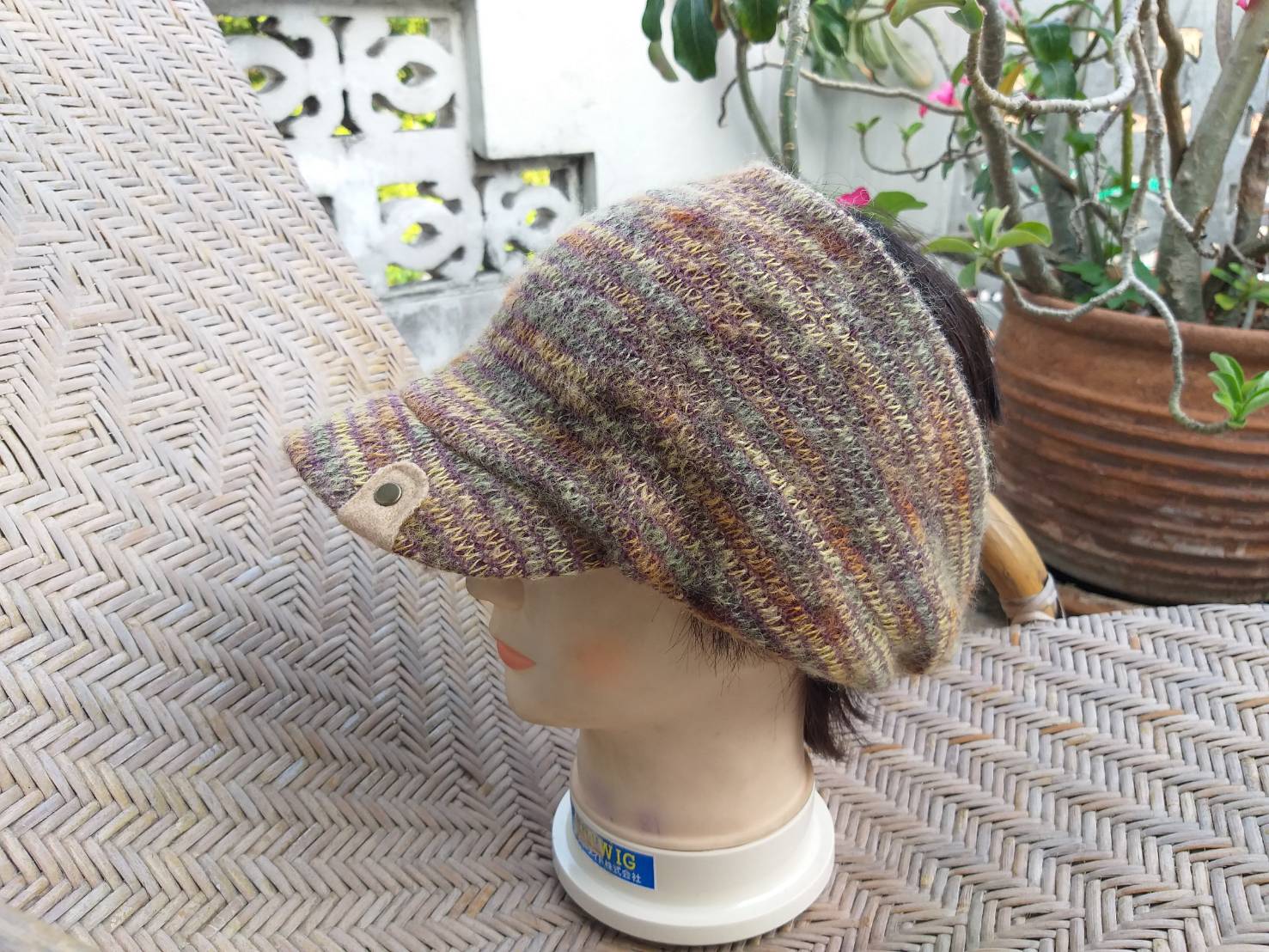 หมวกไหมพรมเปิดหัว เก๋มากค่ะ สวยๆๆๆ