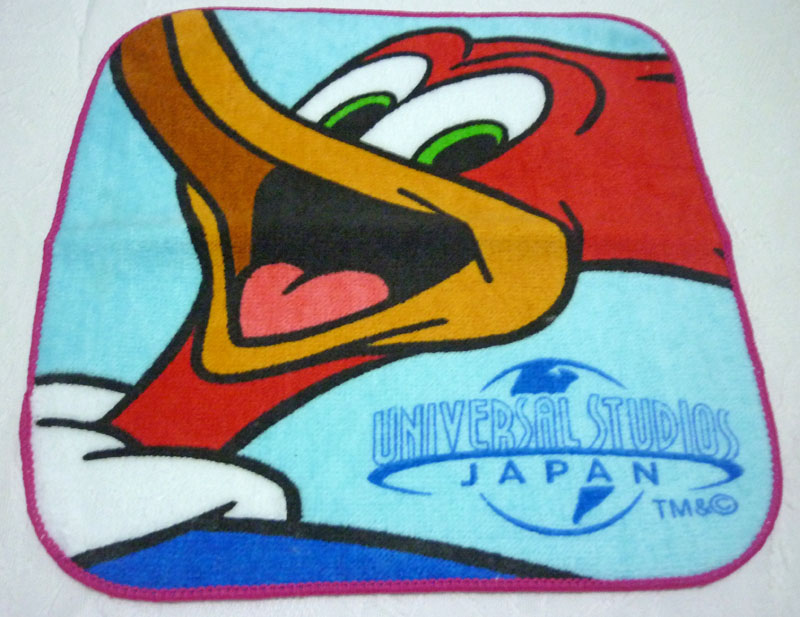 ผ้าขนหนูผืนเล็ก ของที่ระลึกจาก UNIVERSAL STUDIOS JAPAN