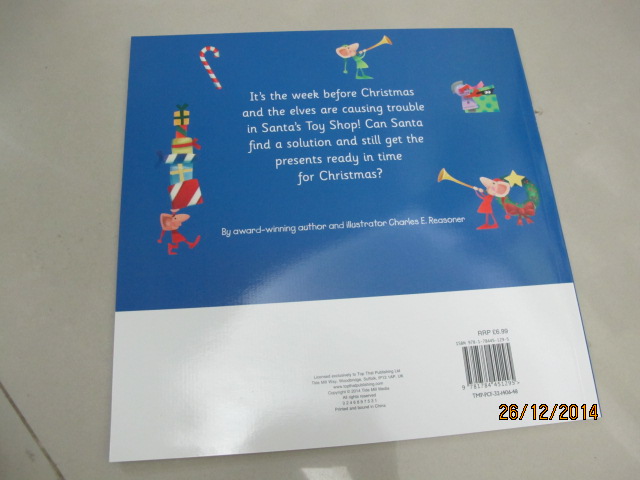 Santa's Toy Shop นิทานปกอ่อนเล่มโต ร้านของเล่นของแซนต้า Christmas Celebration