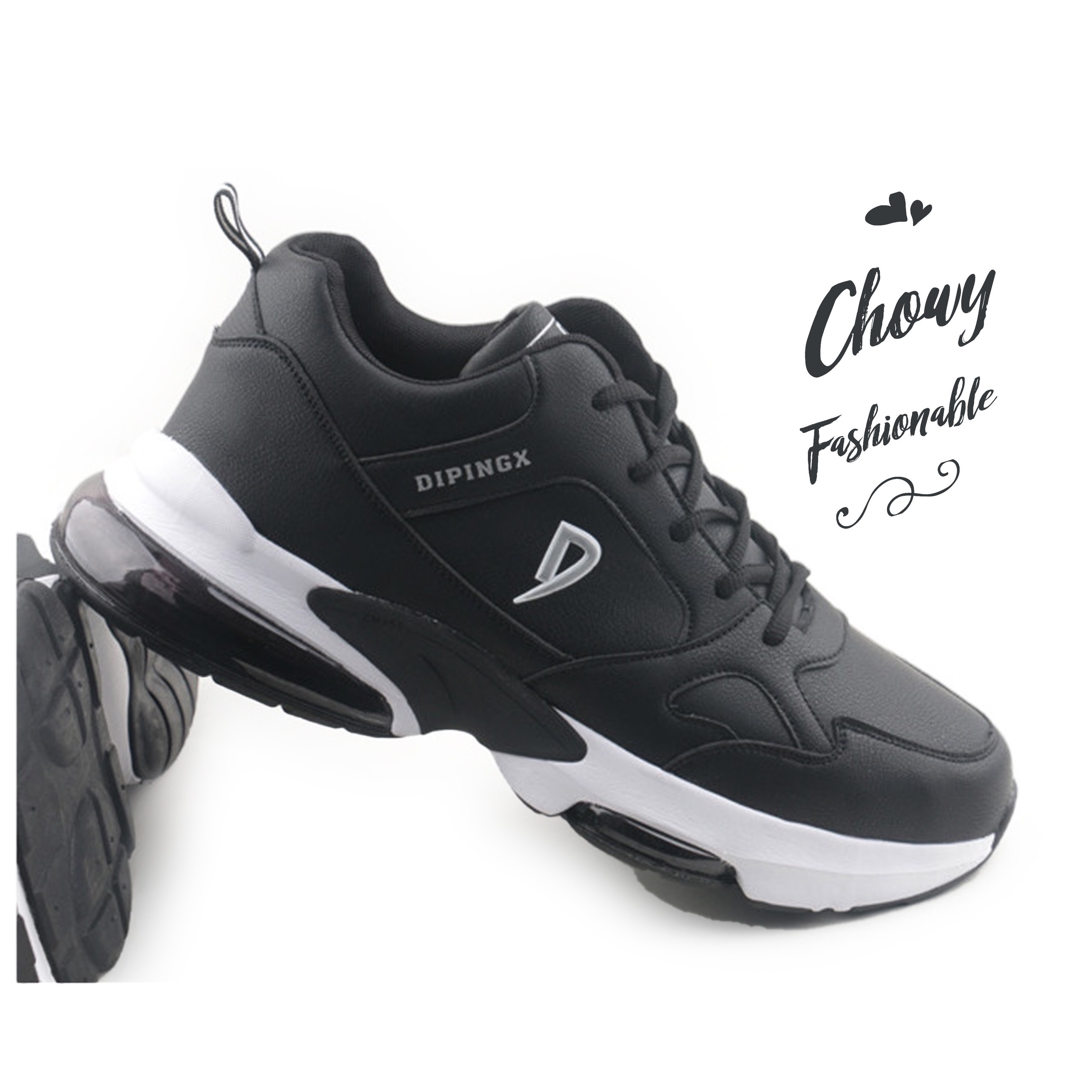 รองเท้าผ้าใบผู้ชายไซส์ใหญ่ 45-54 ผ้าใบชายสีขาว KR1106