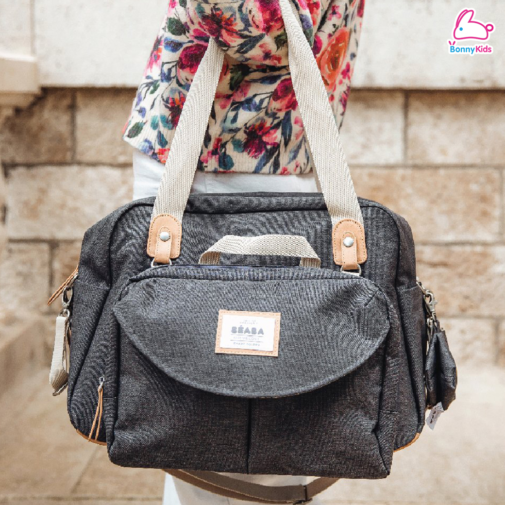 BEABA (เบียบา) GENEVA II CHANGING BAG "SMART COLORS" กระเป๋าคุณแม่อเนกประสงค์ พร้อมแผ่นเปลี่ยนผ้าอ้อม