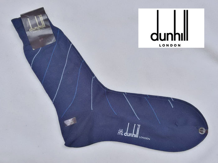 ถุงเท้าชาย dunhill สีกรม เนื้อดีมาก