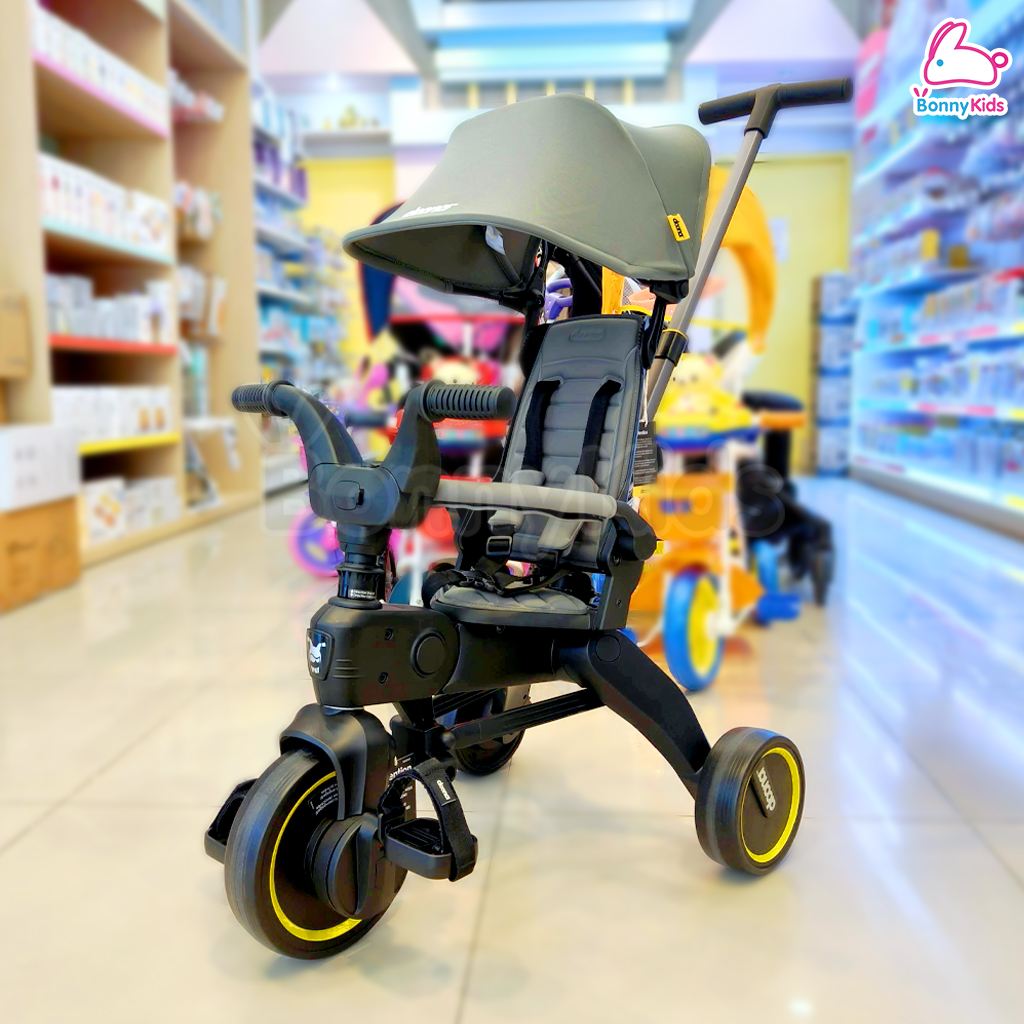 DOONA (ดูน่า) LIKI Trike รุ่น S3 จักรยานสามล้อพับได้ รถเข็นสามล้อ จักรยานพกพาสำหรับเด็ก