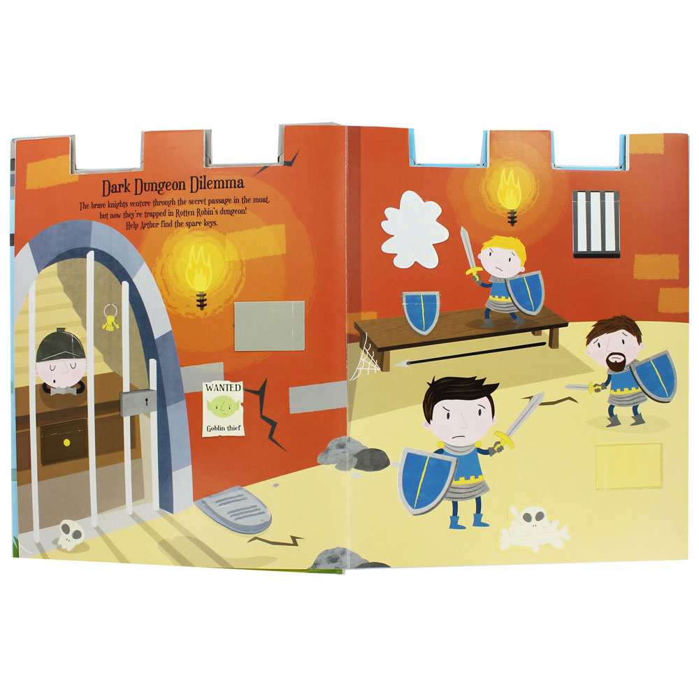 Peek And Seek - Knights Castle : Flip Flaps and Find บอร์ดบุ๊คส์ การผจญภัยของอัศวิน