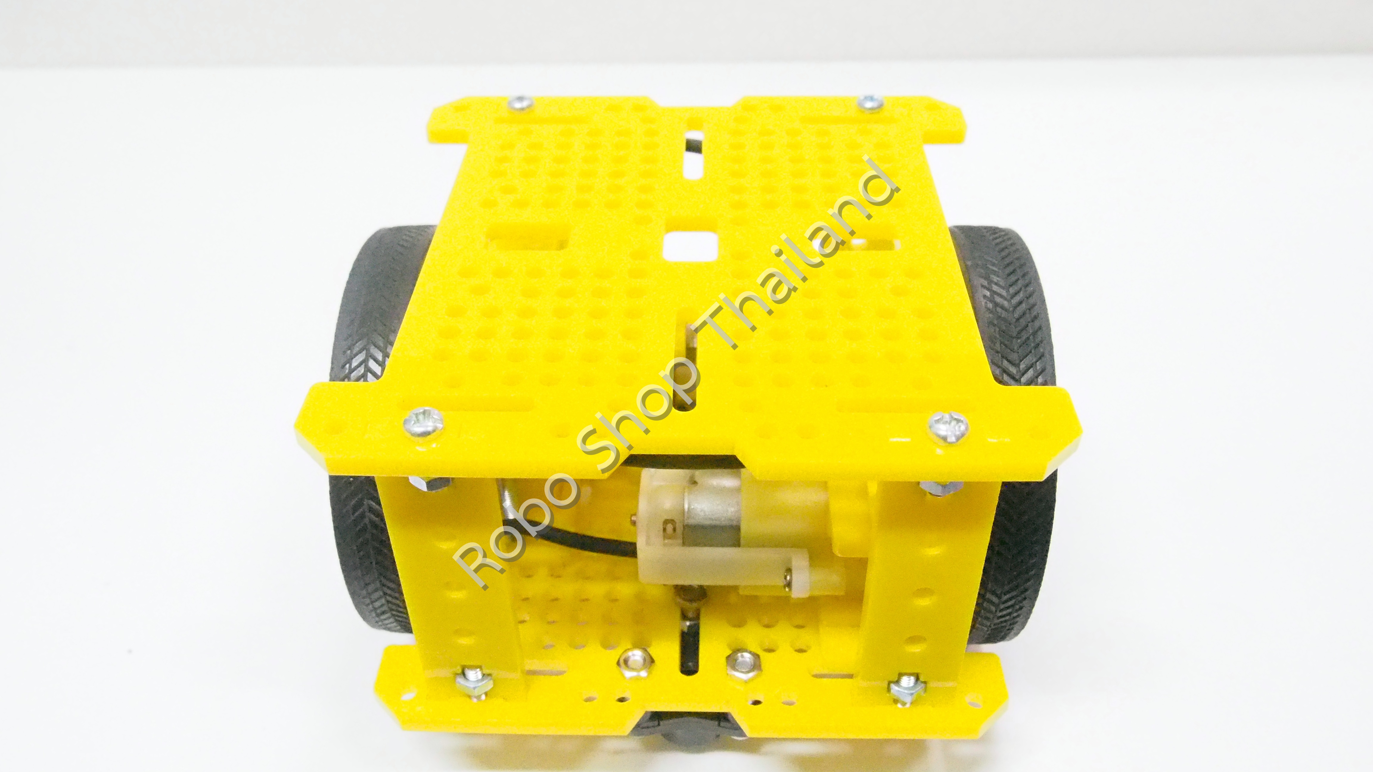 โครงหุ่นยนต์แบบเหลี่ยม มี Encoder