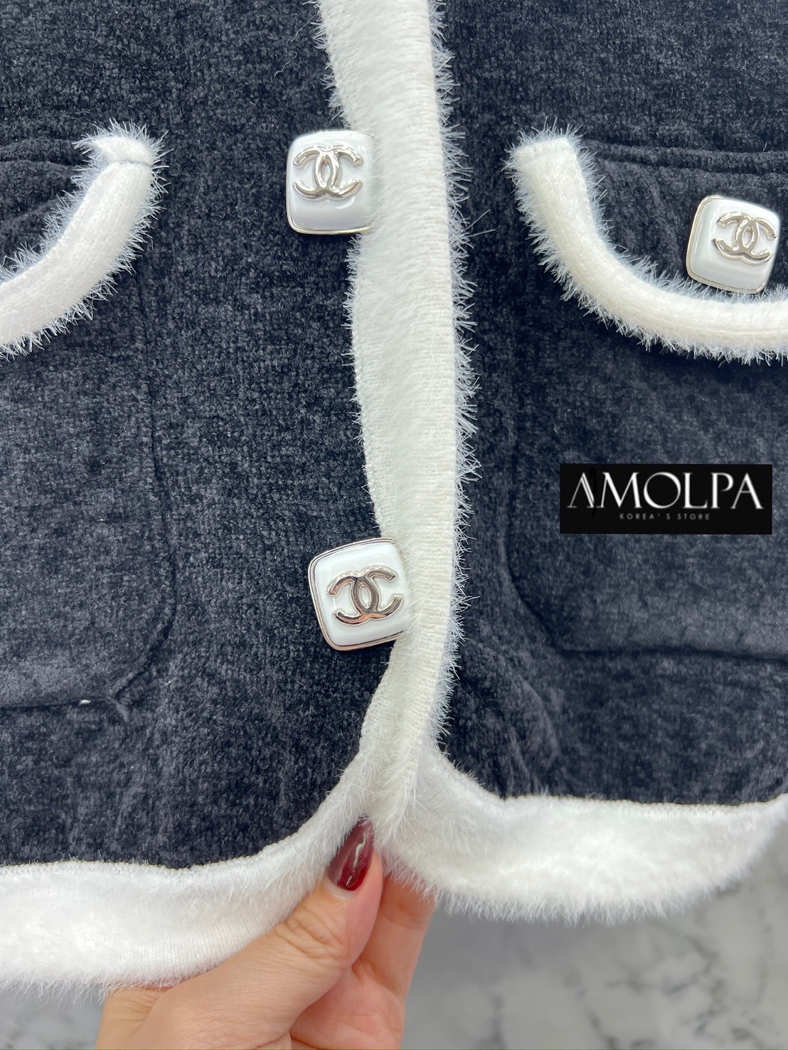 เสื้อไหมพรมคาดิแกน เกรดไฮเอนหนานุ่ม CC KNIT เนื้อผ้าดีม๊าก ผ้าใส่สบายมาก ห้ามพลาด ใส่สบายสุดๆ : สินค้าคุณภาพ (พร้อมส่ง)