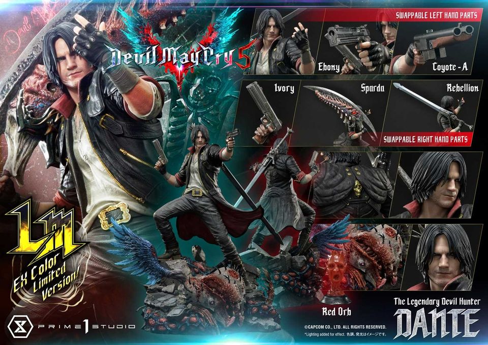 [เปิดจอง] UPMDMCV-02LM: Dante (Devil May Cry V) EX Color Limited Version