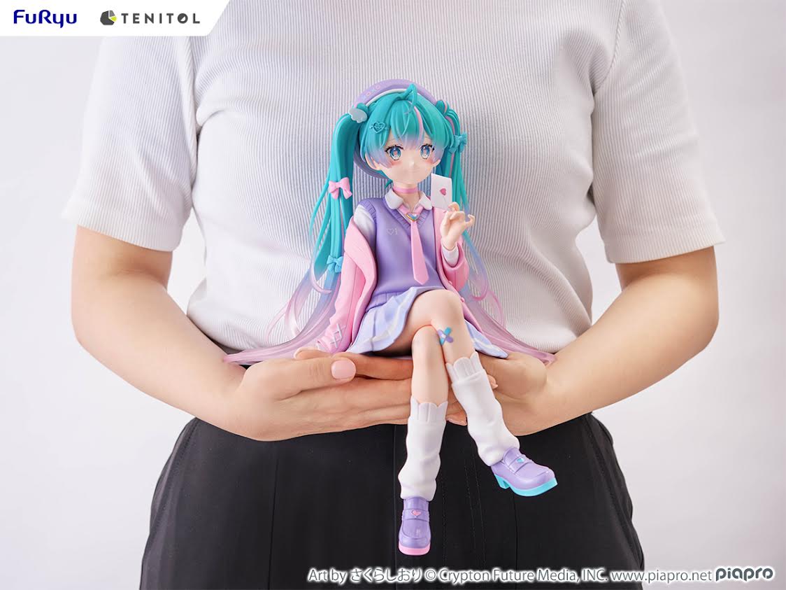 [เปิดจอง] Tenitol Big Hatsune Miku Noodle Stopper Figure -Love Blazer-