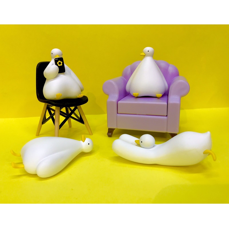 กาชาปองฟิกเกอร์เป็ด Duck Life Figure Mascot