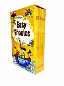 Easy Phonics : 16 Books Collection : level 1-4 Age 4-8 years เซตหนังสือส่งเสริมการอ่าน โฟนิกส์ 16 เล่ม 4-8 ปี