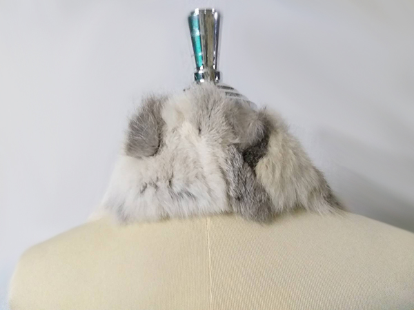 ผ้าพันคอขนเฟอร์กระต่ายแท้