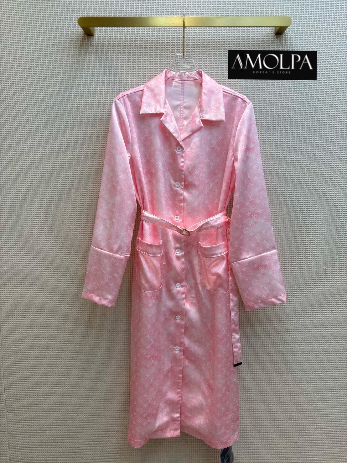 DRESS LV PAJAMAS SILK ผ้าดีสุดดดดดดดด ส๊วยยม๊ากกก สินค้าคุณภาพ (พร้อมส่ง)