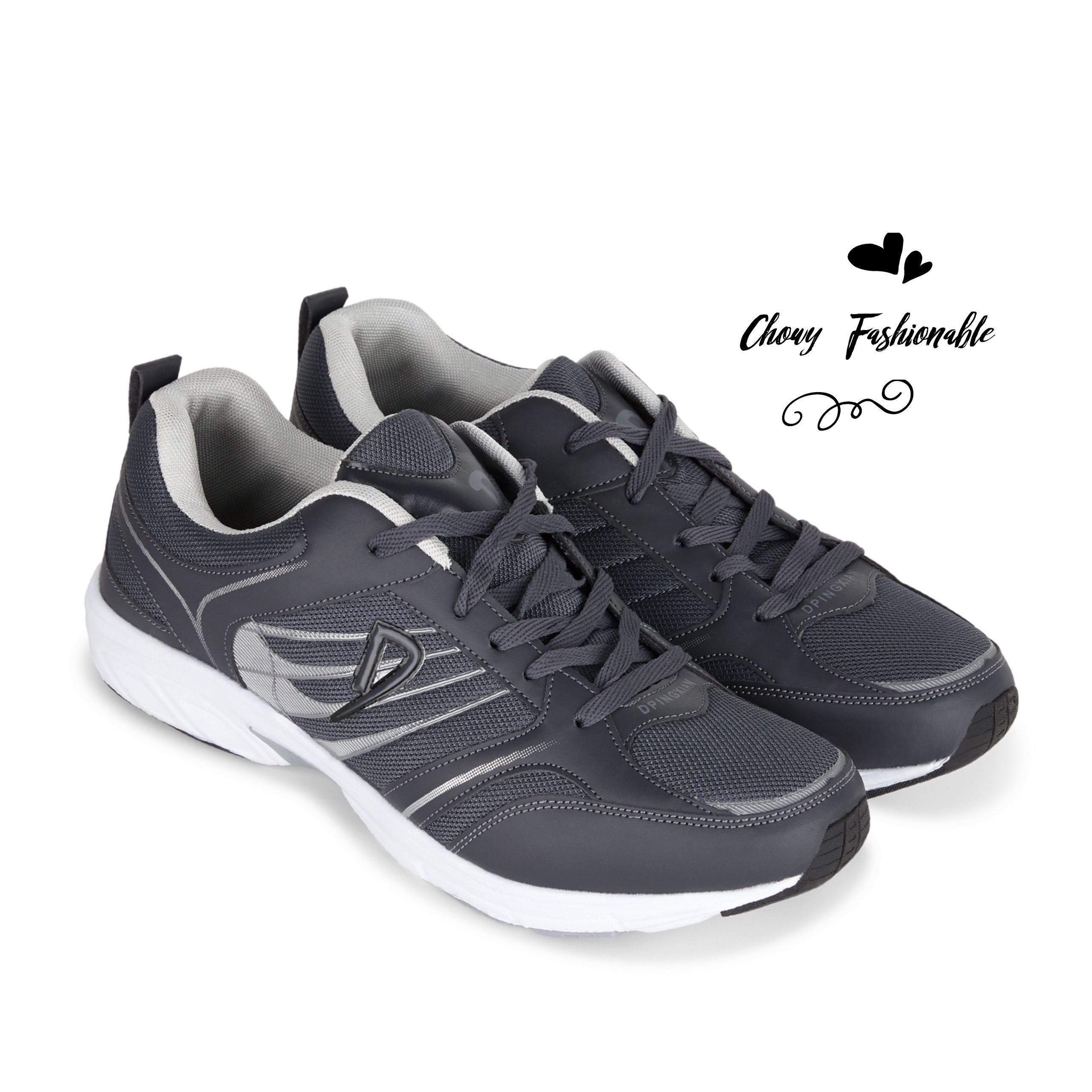 รองเท้าผ้าใบผู้ชายไซส์ใหญ่ 45-54 ผ้าใบแฟชั่นไซส์ใหญ่ D-Fashion KR0418