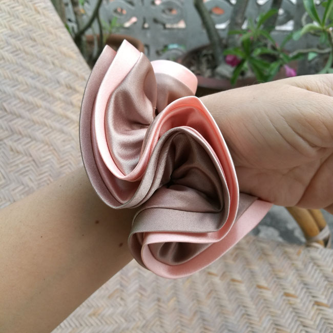 ยางรัดผม ผ้าดีมาก แนวหรูดูแพง /ของใหม่/