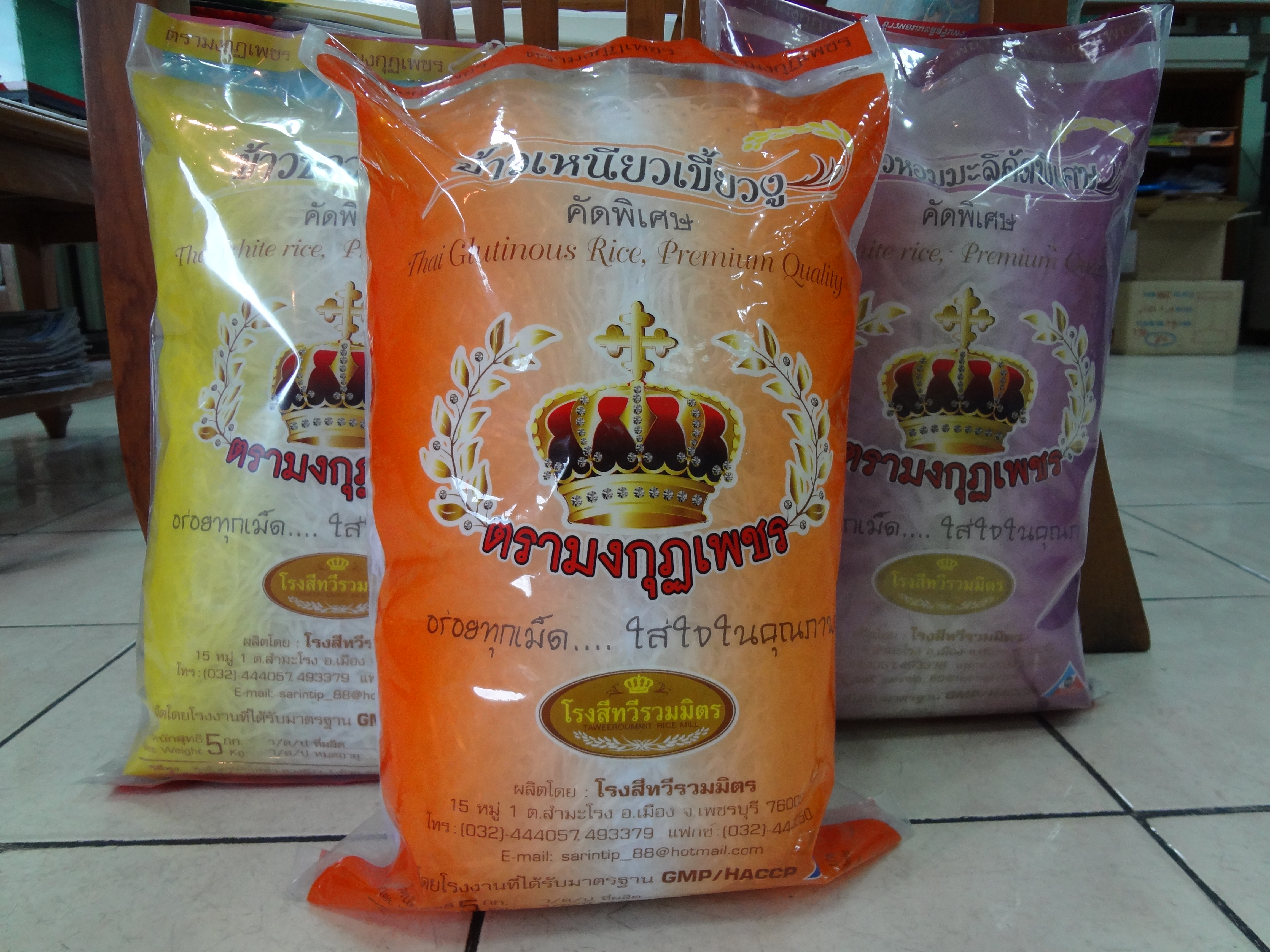 ถุง PE,ถุงข้าว 5 กก.