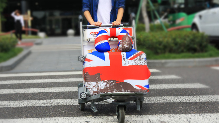 (ผ้ายืด พิมพ์ลาย ขนาด XL) ผ้าคลุมกระเป๋าเดินทาง ขนาด 29 - 32 นิ้ว มี 10 ลาย 10 แบบให้เลือก