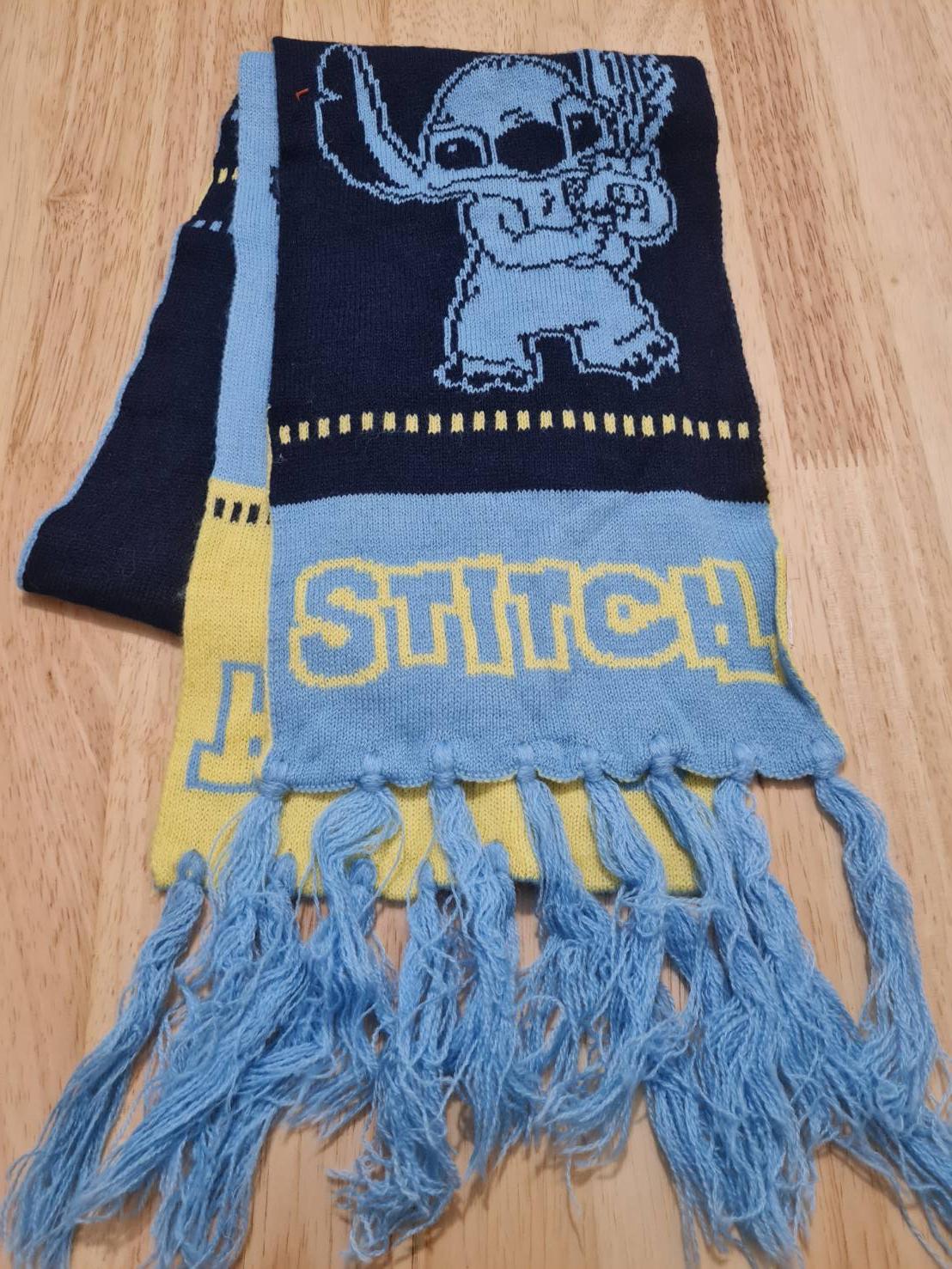 ผ้าพันคอเด็ก STITCH ลิขสิทธิ์แท้ Disney(มือ1)