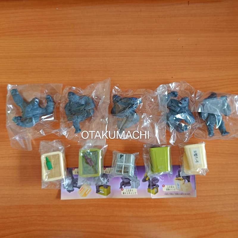 กาชาปองมาสคอทคิงคองเมา Drunken Kong After Party