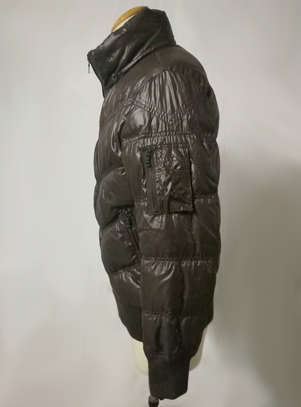 โค้ทขนเป็ด Uniqlo อก 44 สีน้ำตาลไหม้