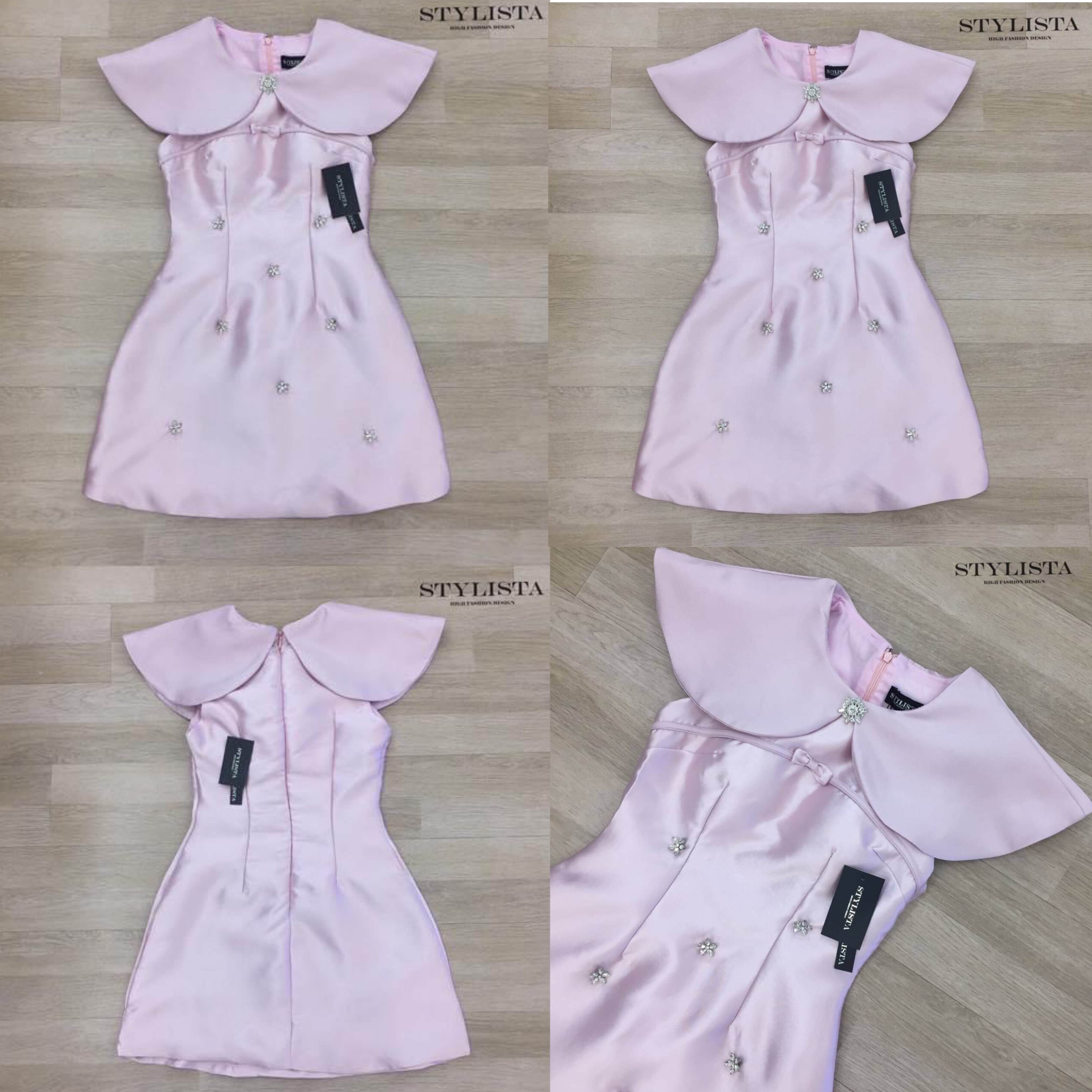 เดรสใส่ออกงาน สวยเรียบหรูดูดีมาก แพลตเทินดีงาม ใส่สวยเปะสุดๆ ใส่สบาย สินค้าคุณภาพ (พร้อมส่ง)