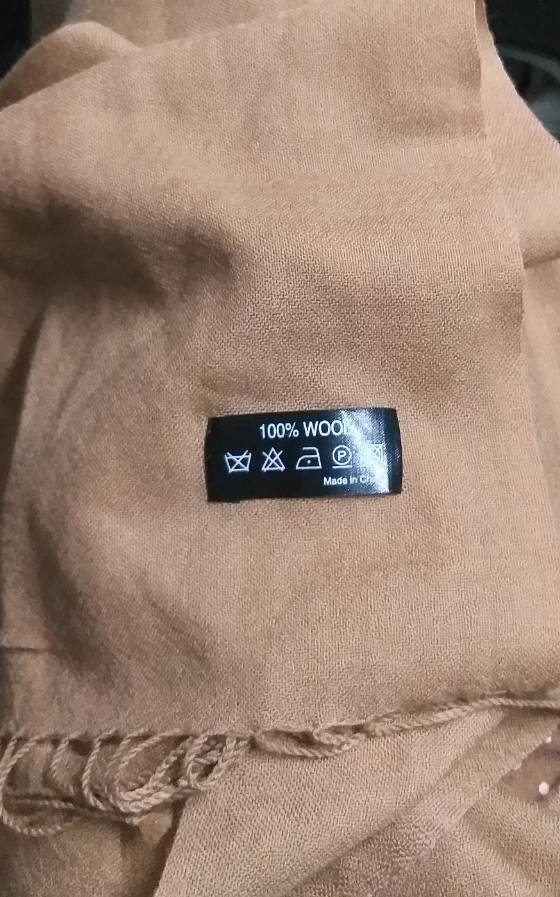 ผ้าพันคอ 100% Wool (ของใหม่)
