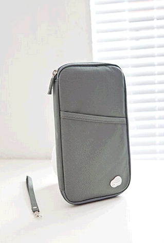 กระเป๋าใส่พาสปอร์ต กระเป๋าใส่หนังสือเดินทาง อเนกประสงค์ มีสายคล้องมือ ใส่เอกสารได้เยอะ พกพาสะดวก กันน้ำ คุณภาพดี