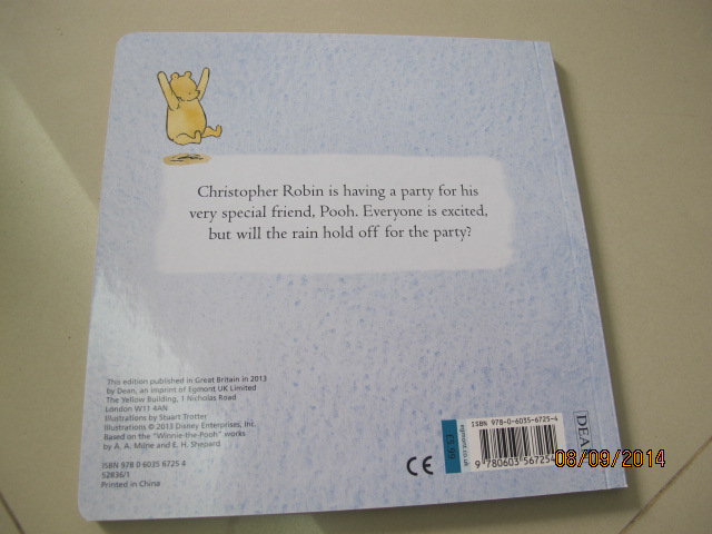 Winnie the Pooh Story Book : Pooh's Party บอร์ดบุ๊คส์หมีพูห์ ปาร์ตี้ของหมีพูห์