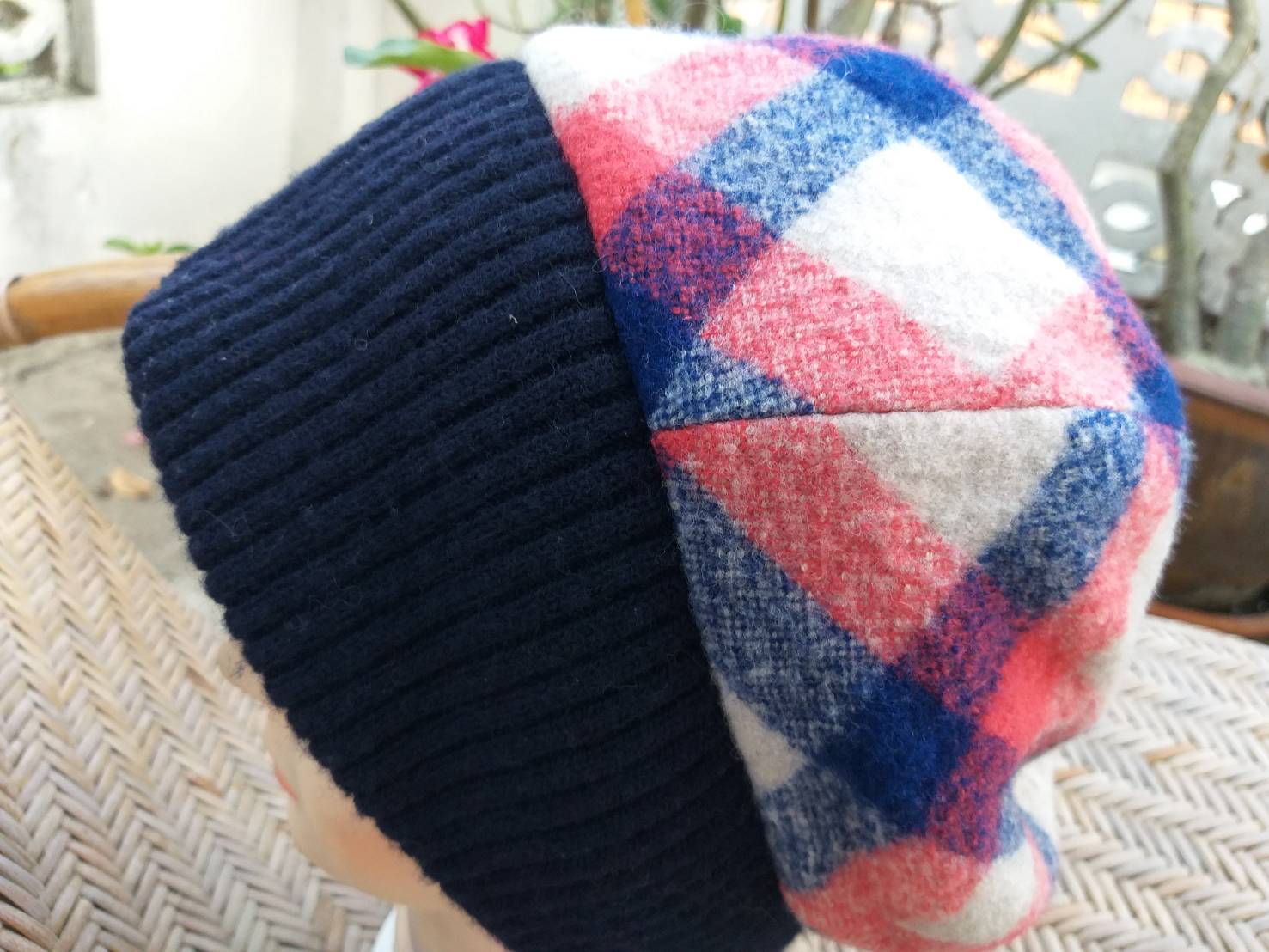 หมวกผ้าขนสัตว์เนื้อหนา San Francisco By SEILIN อุ่นมากกก