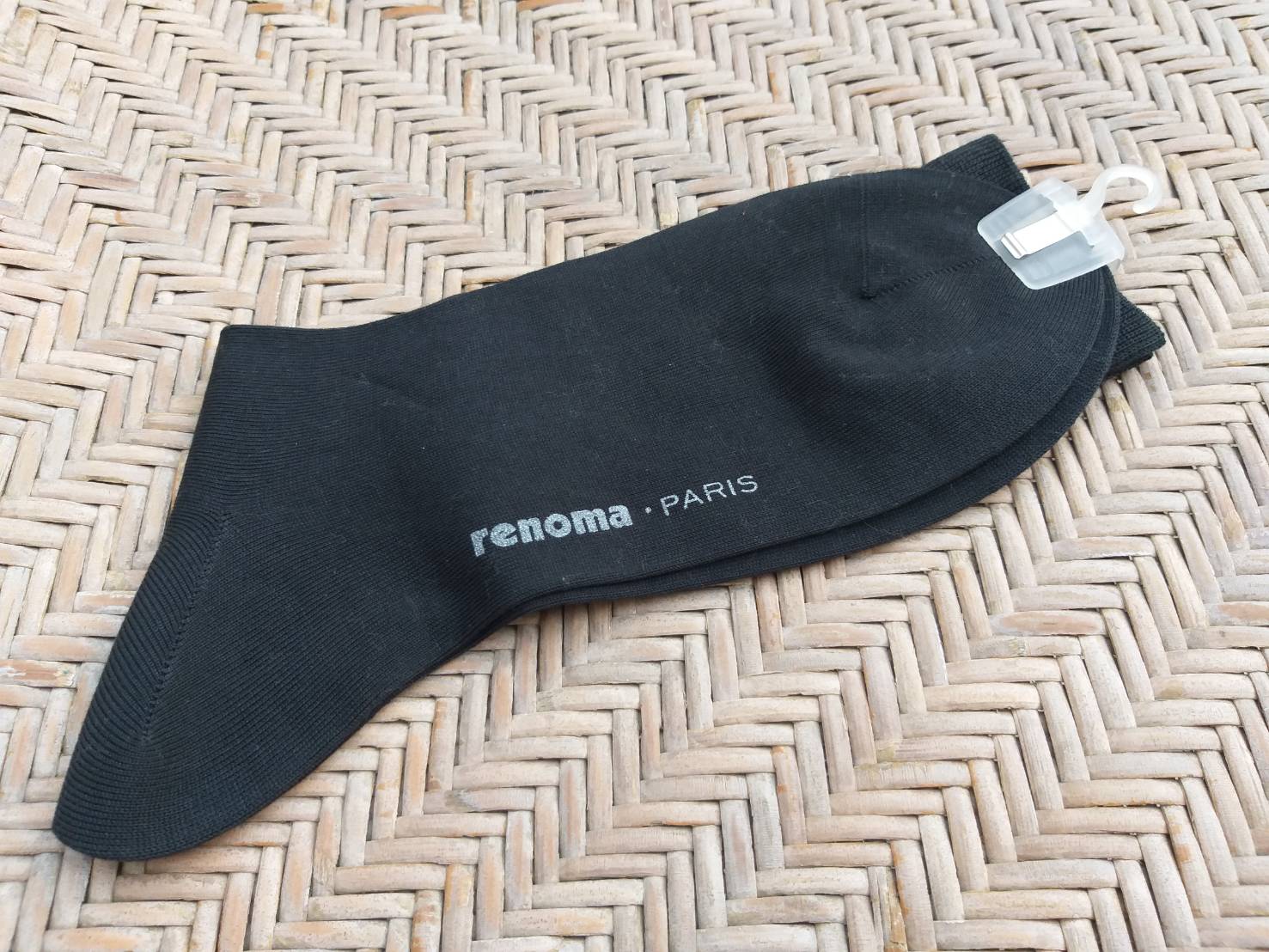 ถุงเท้าชาย renoma สีเทา เนื้อดีมาก