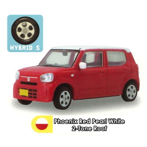กาชาปองโมเดลรถซูซูกิอัลโต้ สเกล 1/64 SUZUKI ALTO Collection