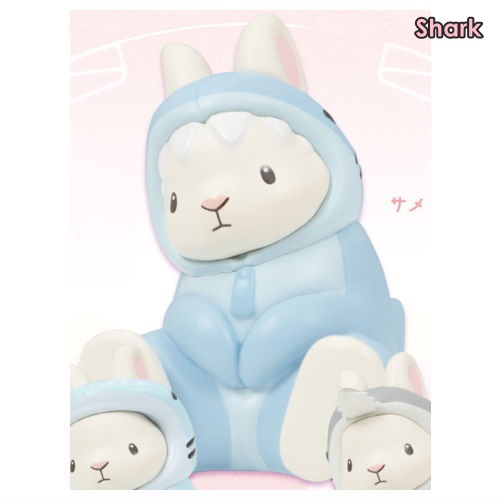 กาชาปองฟิกเกอร์กระต่าย X ฉลาม Shark Usagi Mascot Figure