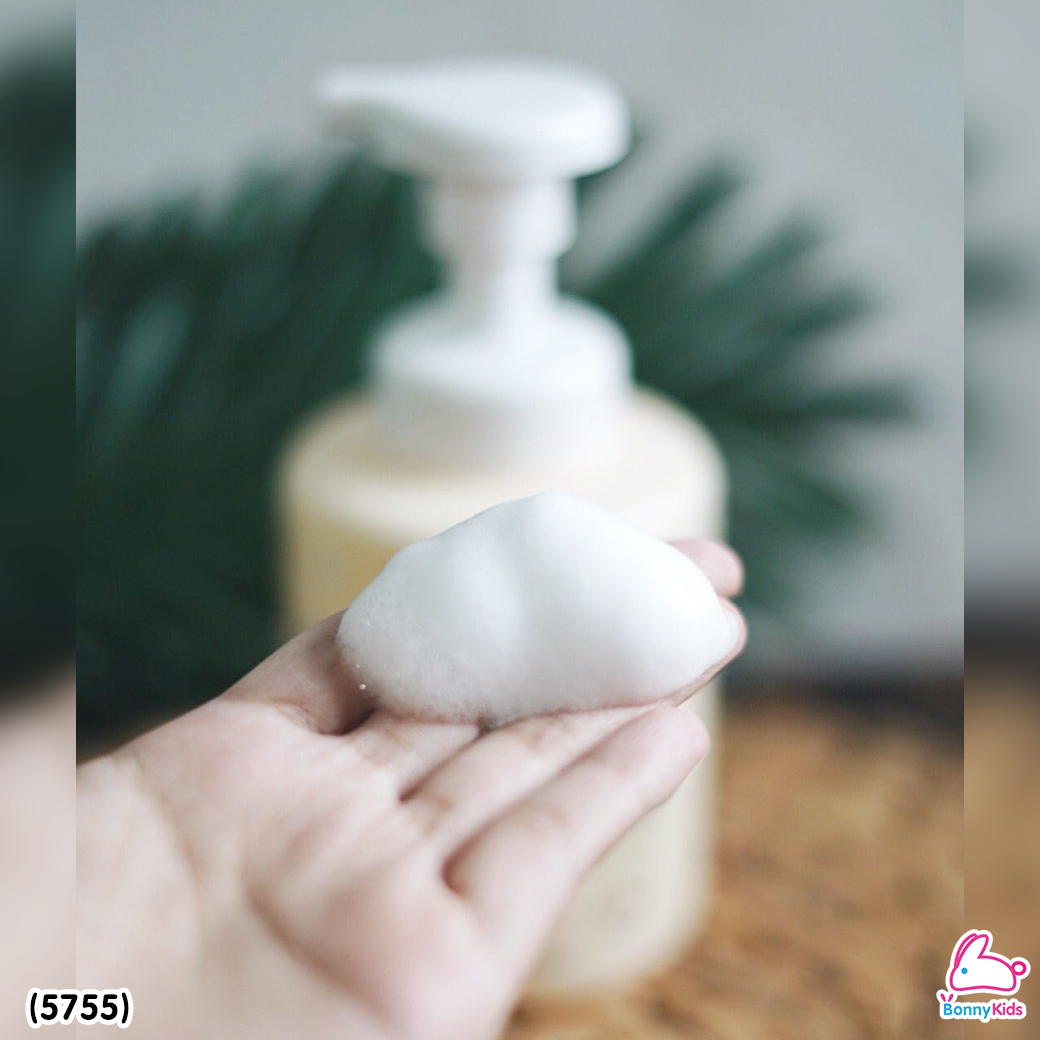 (5755) Enfant (อองฟองต์) Organic+ Shampoo & Body Wash Foam Mousse อองฟองต์อาบน้ำสระผม ชนิดเนื้อโฟมมูส ขนาด 400 ml.