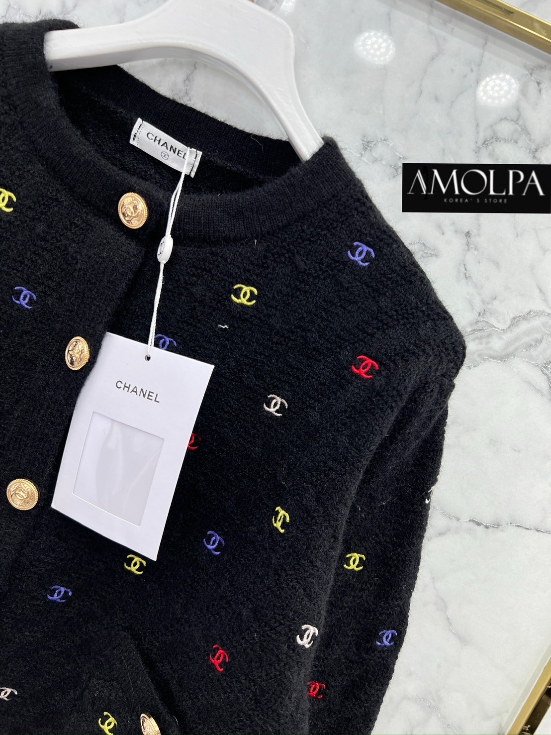 CARDIGANS CHANEL KNIT งาน 1 : 1 งานสวยยยยยสุดดด ปังงง เนื้อผ้าดีม๊าก ผ้าใส่สบายมากก : สินค้าคุณภาพ (พร้อมส่ง)