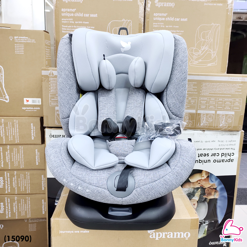 (15090) Apramo คาร์ซีทสำหรับเด็ก รุ่น UNIQUE360 ใช้ได้ตั้งแต่แรกเกิด - 12 ปี