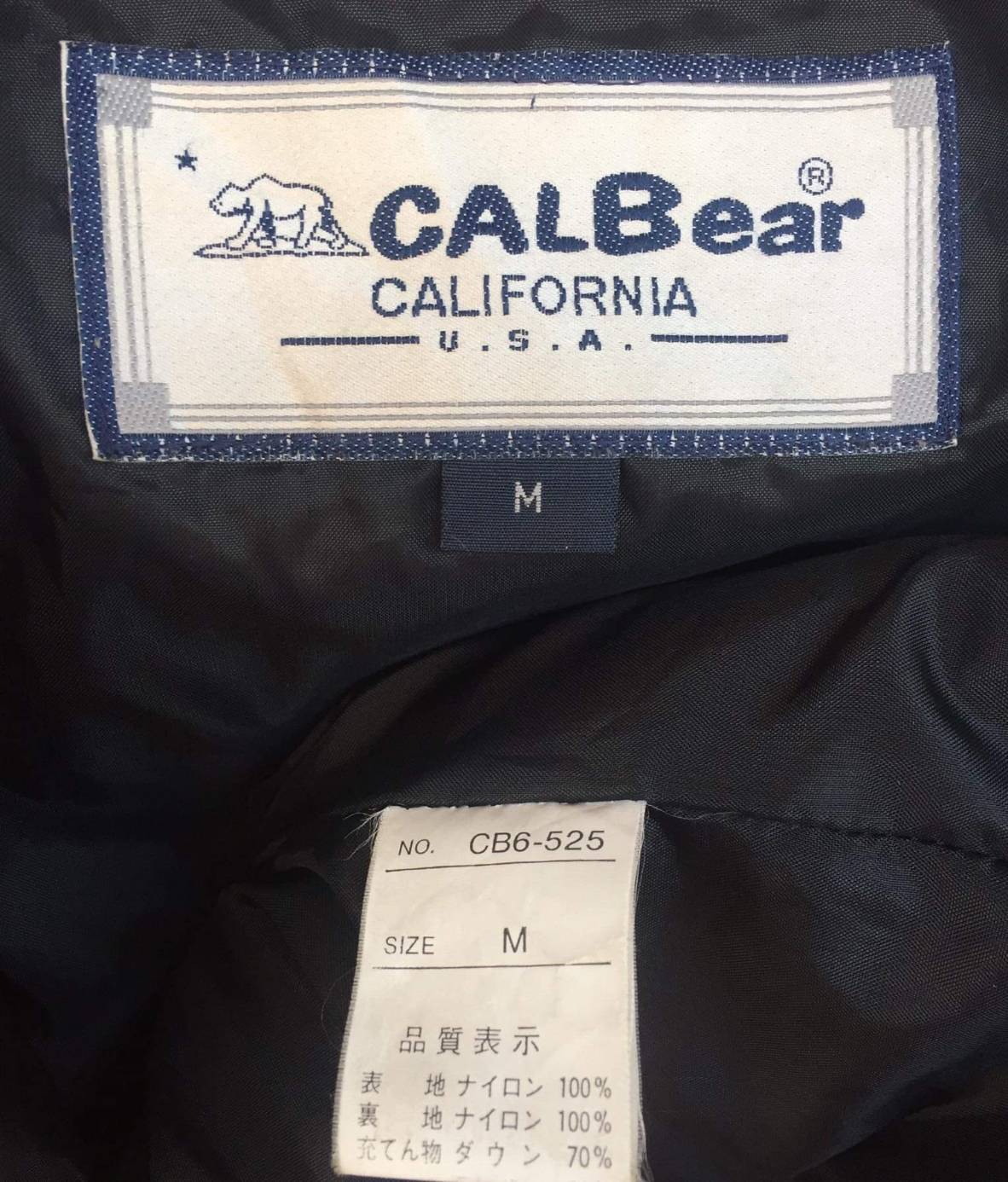 โค้ทขนเป็ด CALBEAR CALIFORNIA อก48