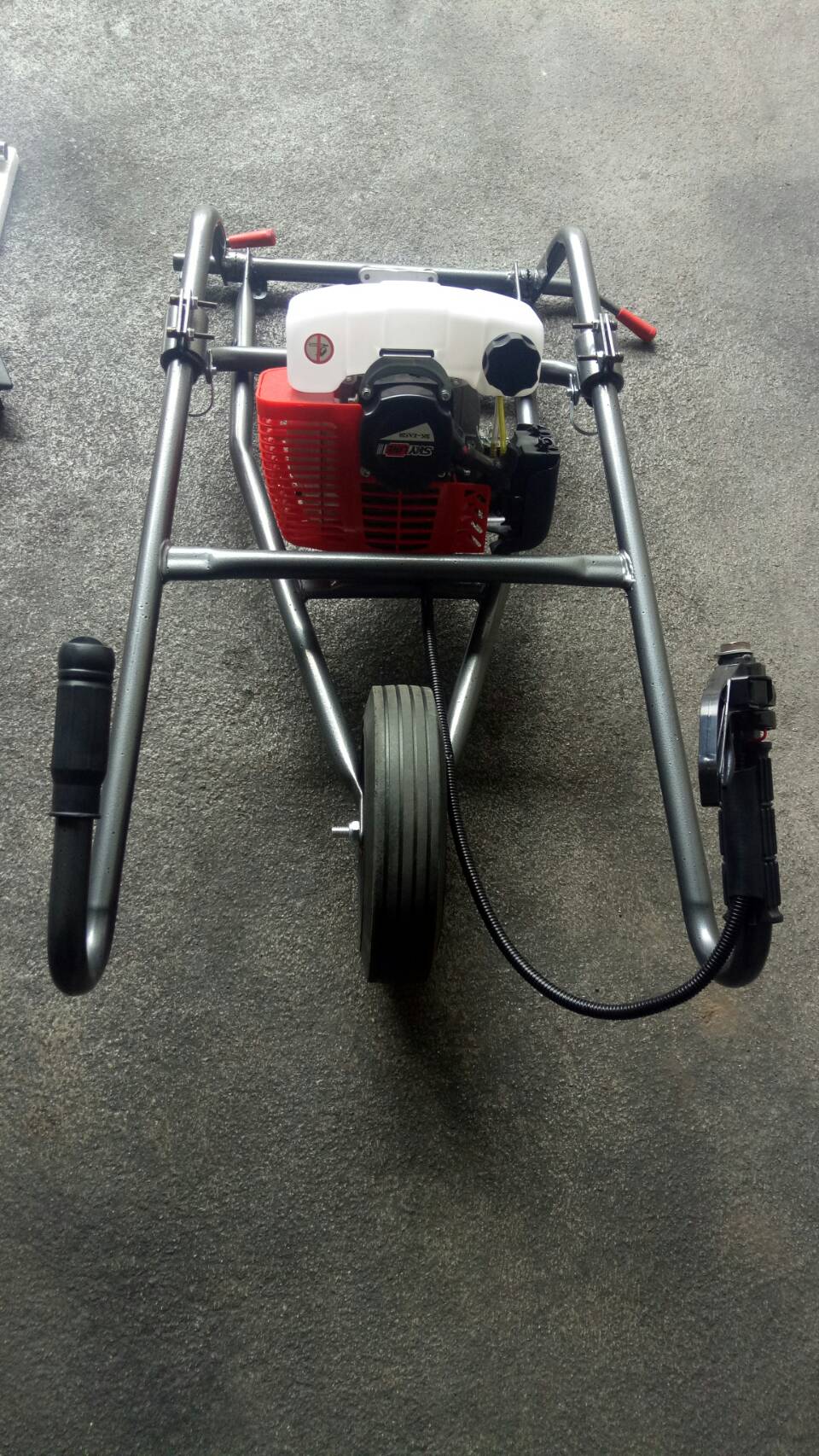 เครื่องขุดเจาะดินskylineโครงล้อ+ดอกเจาะ6นิ้ว